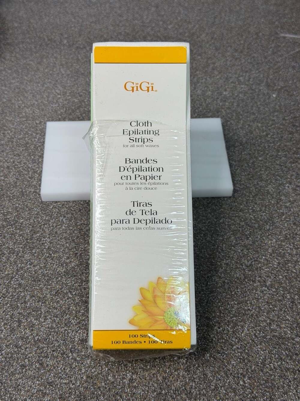 GiGi Cloth Epilating Strips for Soft Wax 100 Count
